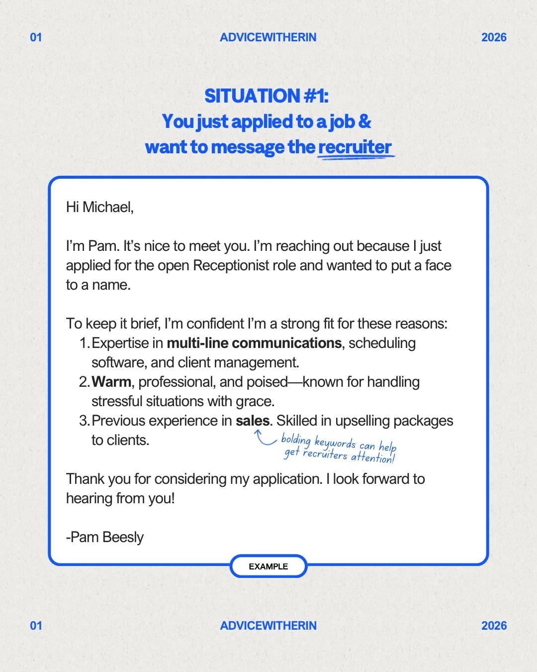 Photo by AdviceWithErin | Career & Life Advice on February 17, 2026. May be an illustration of poster, magazine, crossword puzzle and text.