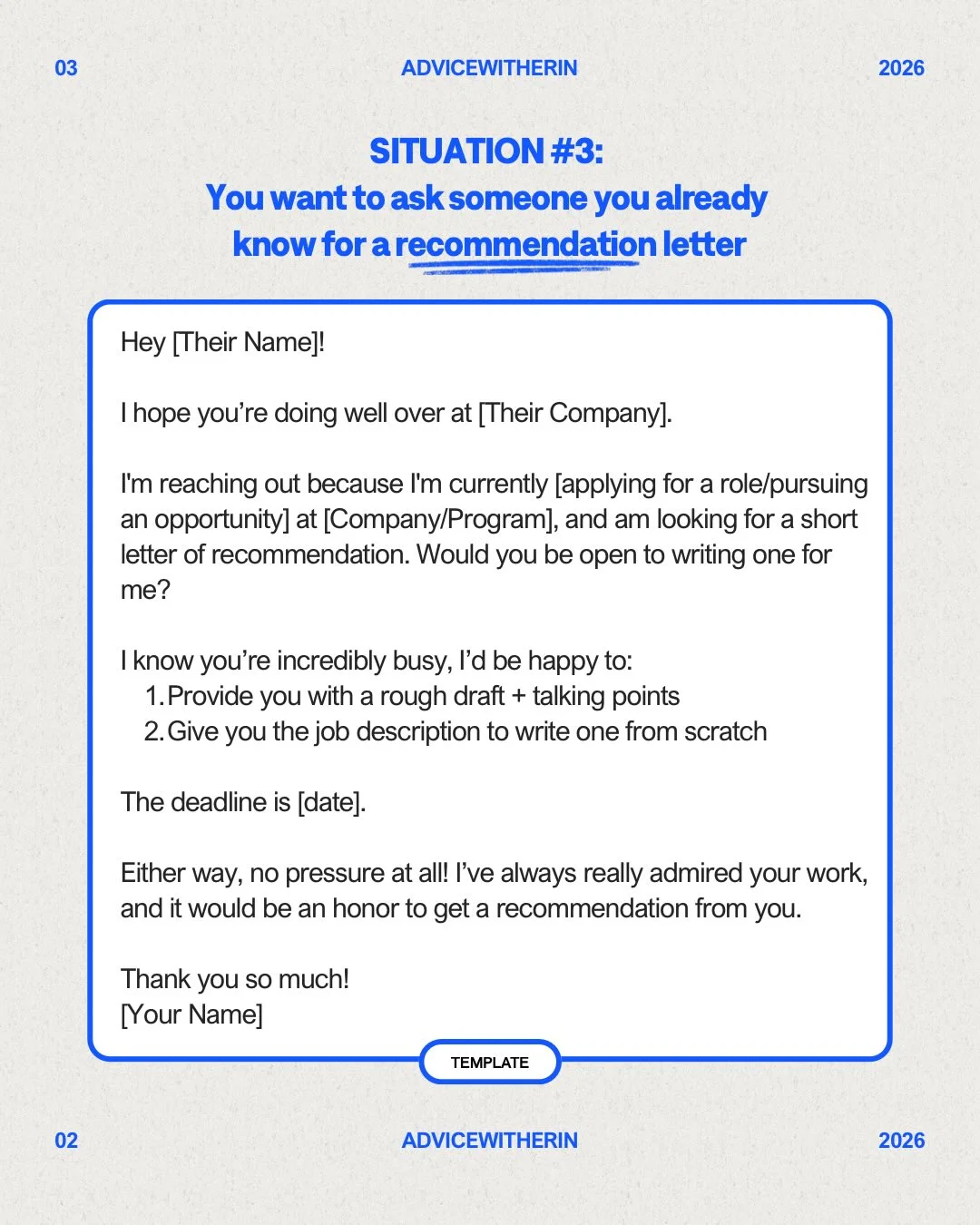 Photo by AdviceWithErin | Career & Life Advice on February 17, 2026. May be a Twitter screenshot of crossword puzzle, poster and text.