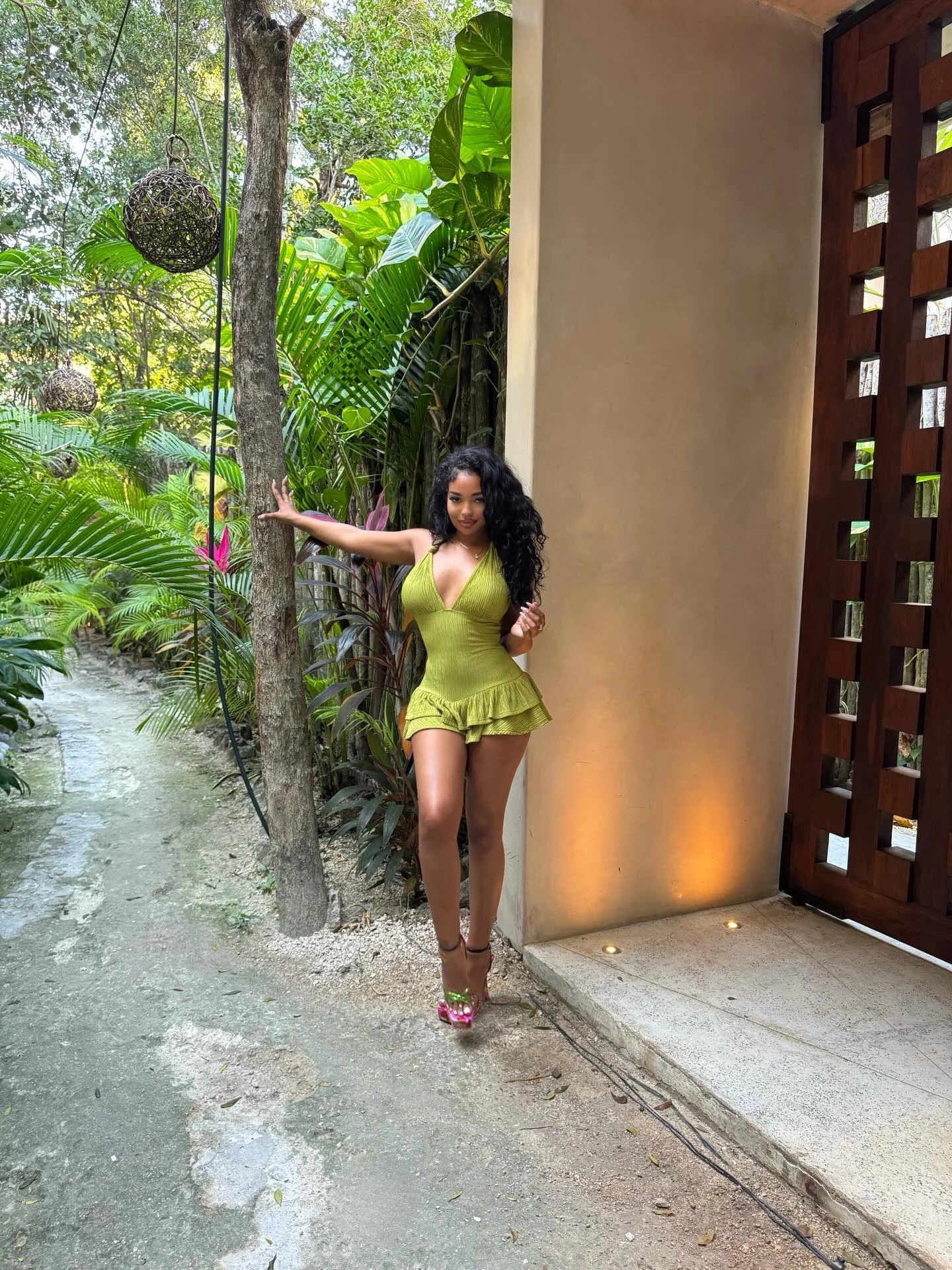 Photo by Alexandra on February 17, 2026. May be an image of sarong, sundress and text.