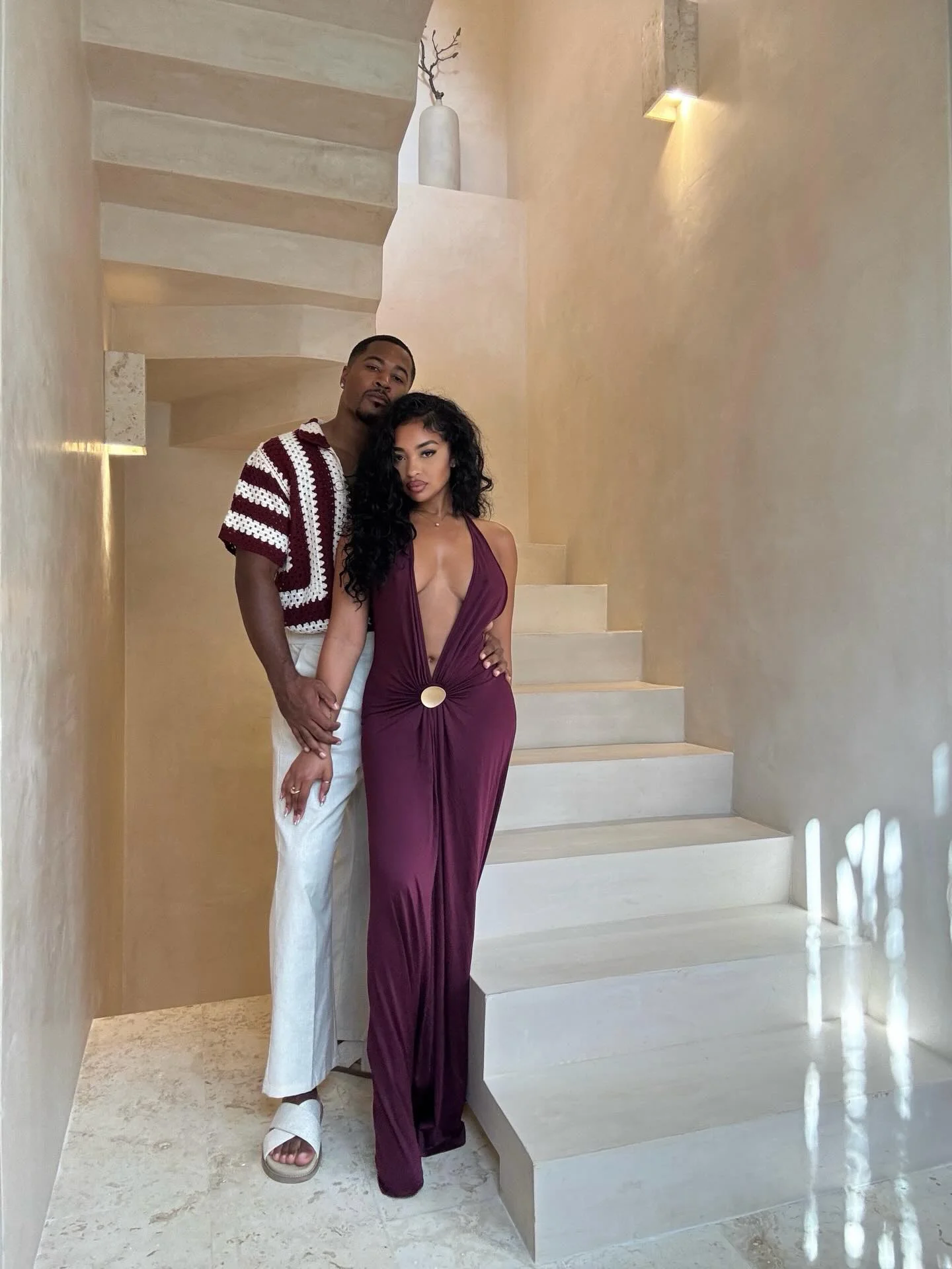 Photo by Alexandra on February 19, 2026. May be an image of one or more people, jumpsuit, dress and text.