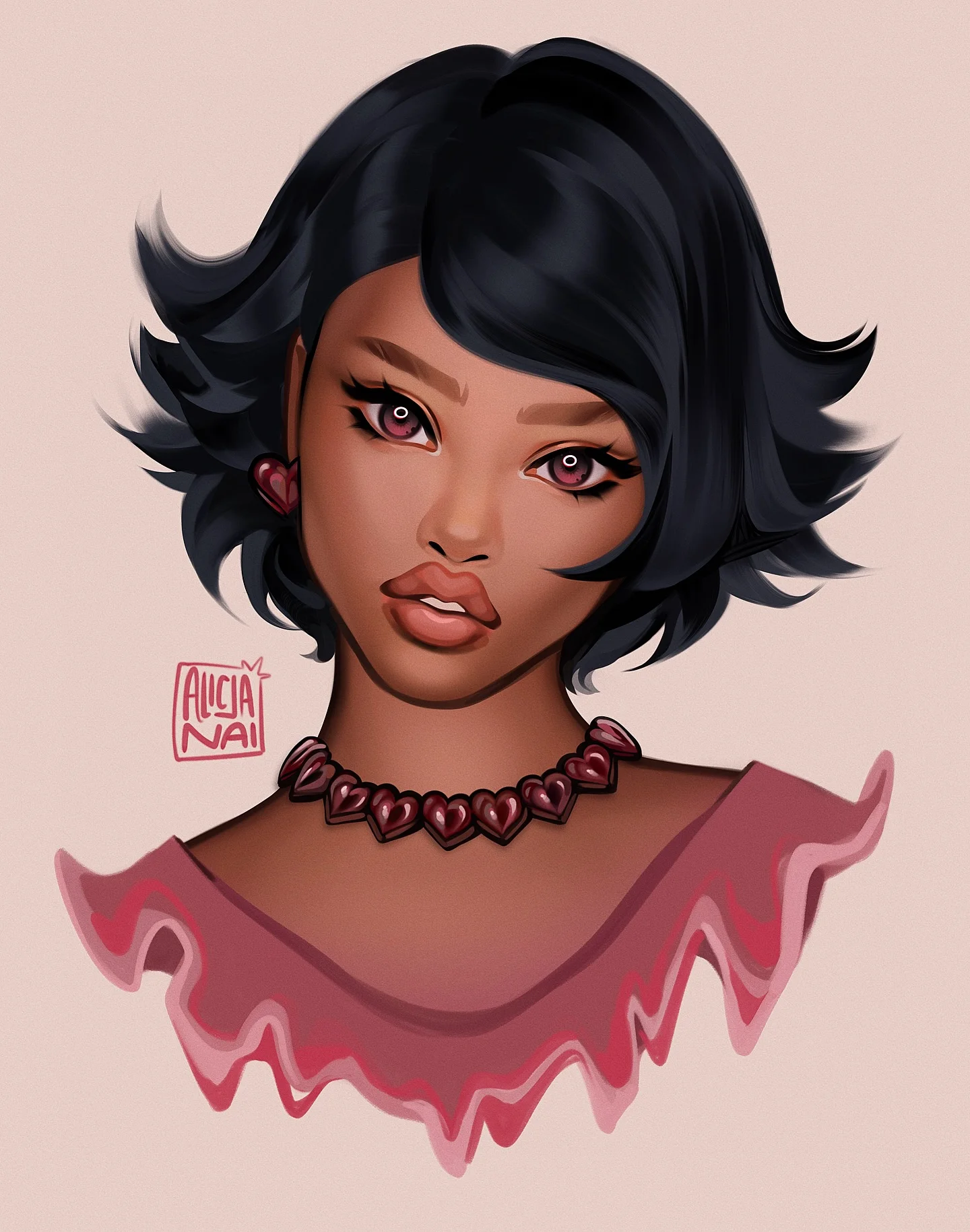 Photo by Alicja Nai on February 18, 2026. May be pop art of text.