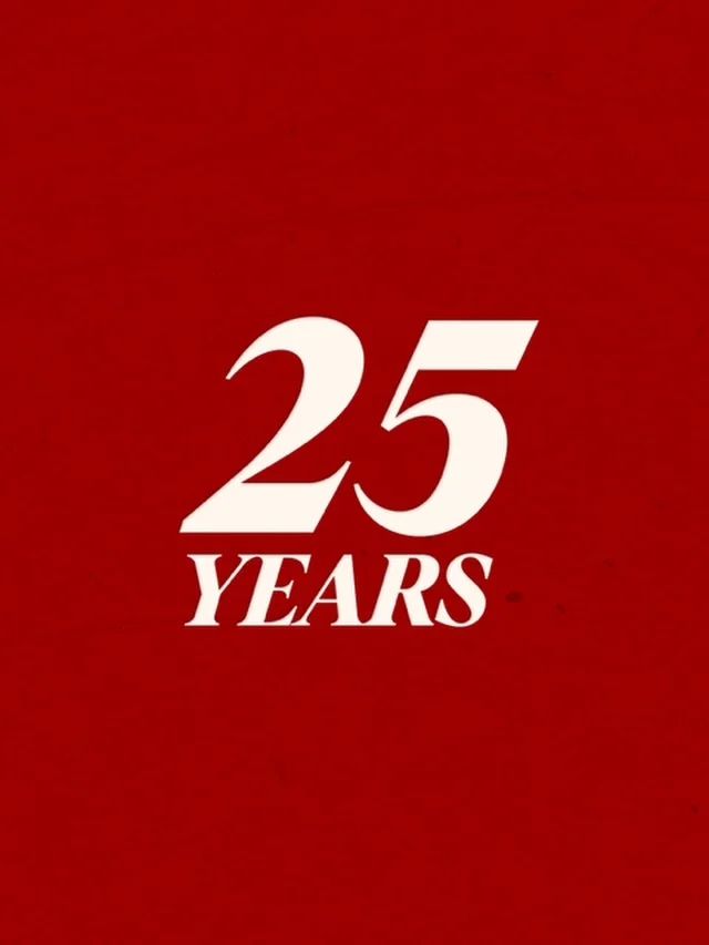 Photo by Allyson Felix on February 18, 2026. May be an illustration of poster, magazine and text that says '25 YEARS'.