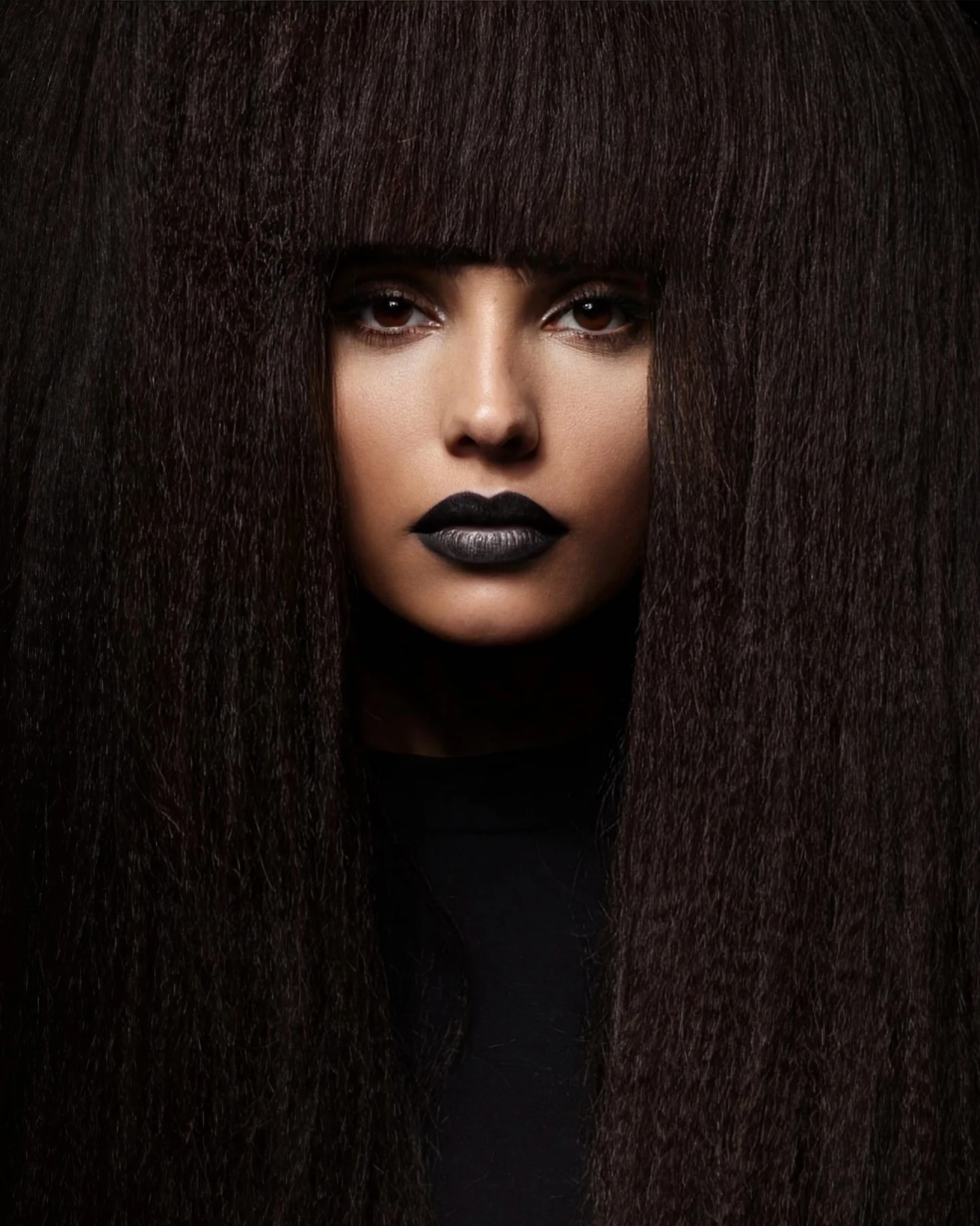 Photo by Amadeus Sabra on February 20, 2026. May be an image of one or more people, long hair, makeup and text.