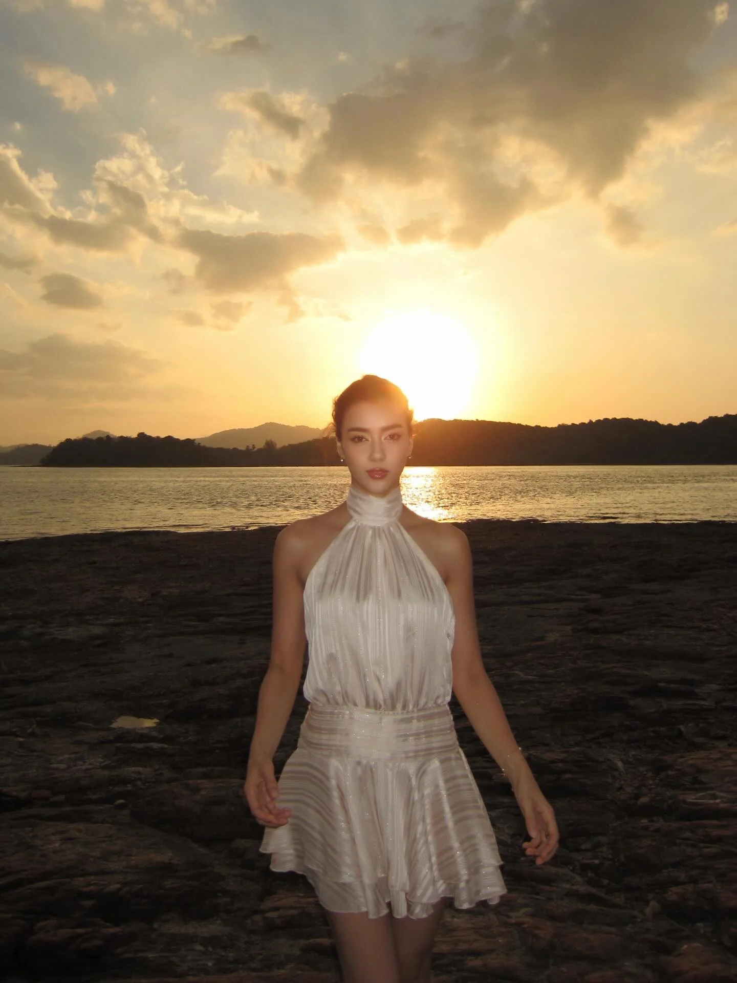 Photo by Amanda Obdam on March 18, 2026. May be an image of gown, dress, sundress, outdoors and text.