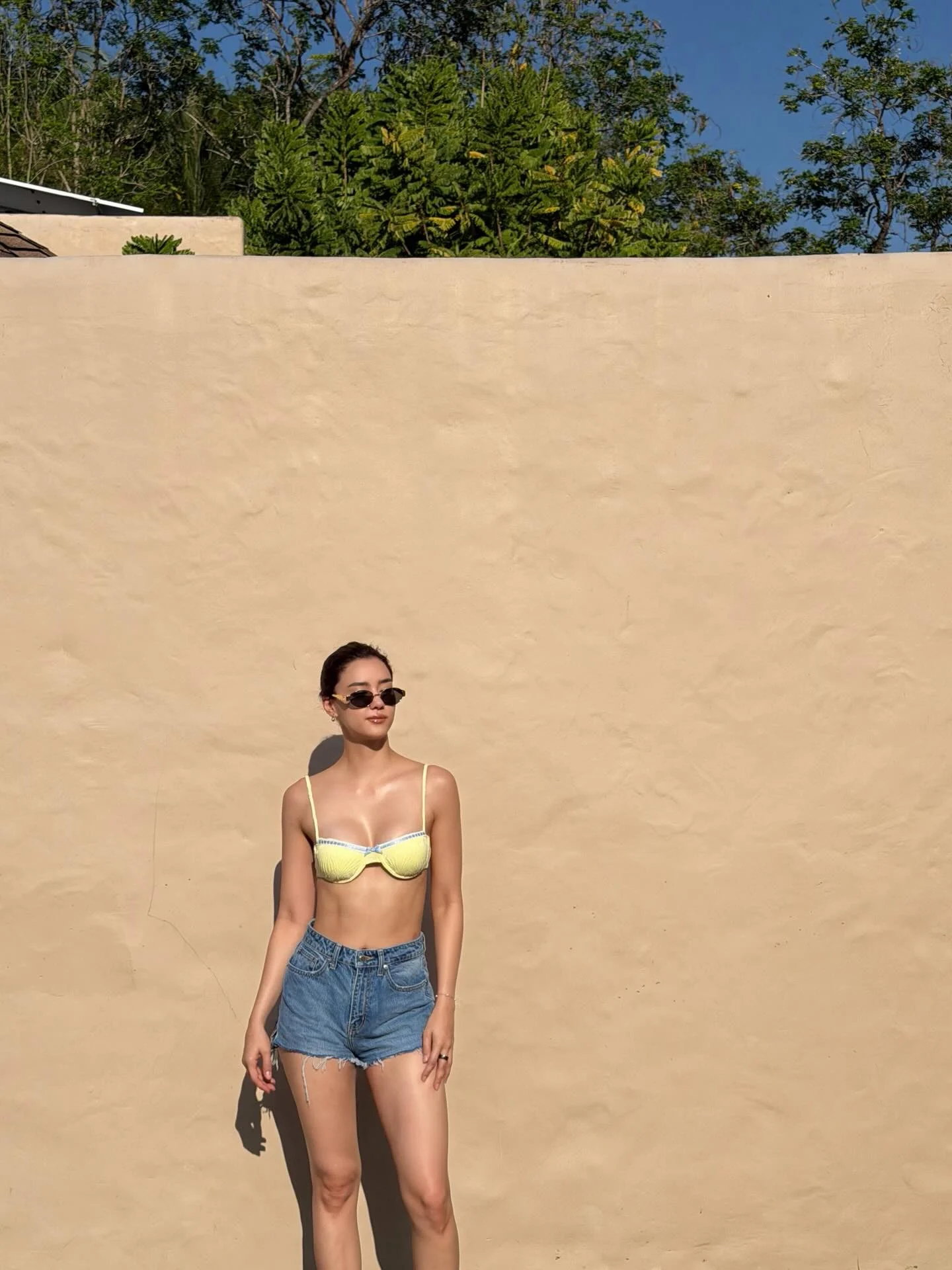 Photo by Amanda Obdam on March 21, 2026. May be an image of one or more people, headscarf, bra and text.