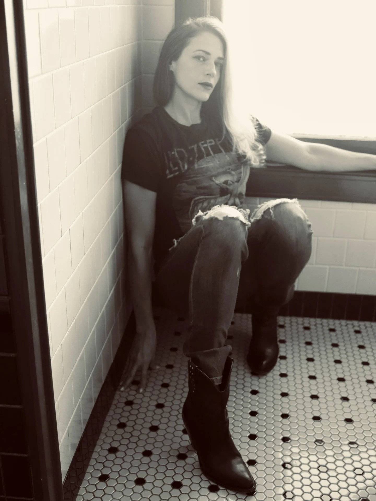 Photo by the bare magazine on March 11, 2026. May be a black-and-white image of boots and text.