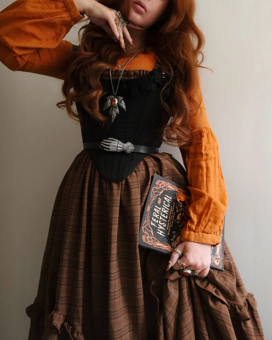 Photo shared by 🍂 𝖆𝖒𝖎 | 𝐬𝐩𝐨𝐨𝐤𝐲 𝐬𝐭𝐲𝐥𝐢𝐬𝐭 | 𝐟𝐢𝐧𝐚𝐥 𝐠𝐢𝐫𝐥 | 𝐚𝐮𝐭𝐮𝐦𝐧 𝐞𝐧𝐭𝐡𝐮𝐬𝐢𝐚𝐬𝐭 🍂 on March 05, 2026 tagging @mother.horror, and @livelyghosts. May be an image of costume and text.