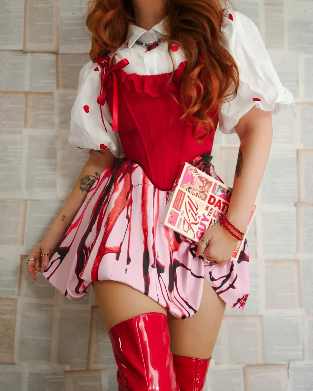 Witchy fashion, witch style outfit of the day, witches of instagram, styling tips and tricks, women in fiction, international women’s day, feminine style, spooky style, pink outfits