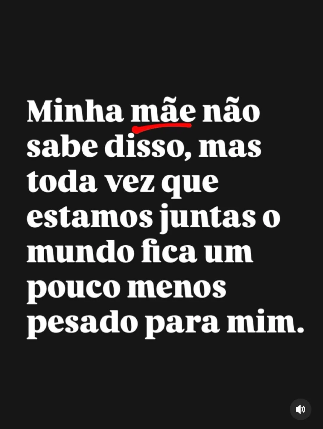 Photo by Rose Vicioli ♥️ Maternidade Jundiaí in Jundiaí. May be a meme of text that says 'Minha mãe não sabe disso, mas toda vez que estamos juntas o mundo fica um pouco menos pesado para mim.'.