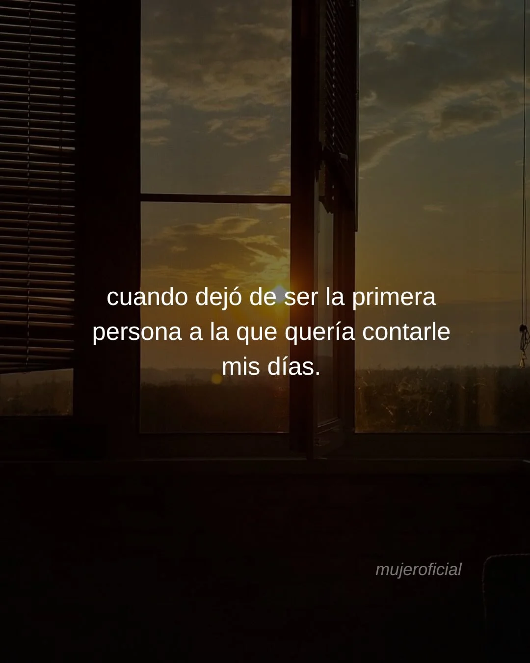 Photo by ILUSTRACIONES - DIBUJOS on March 05, 2026. May be a meme of text that says 'cuando dejó de ser la primera persona a la que quería contarle mis días. mujeroficial'.