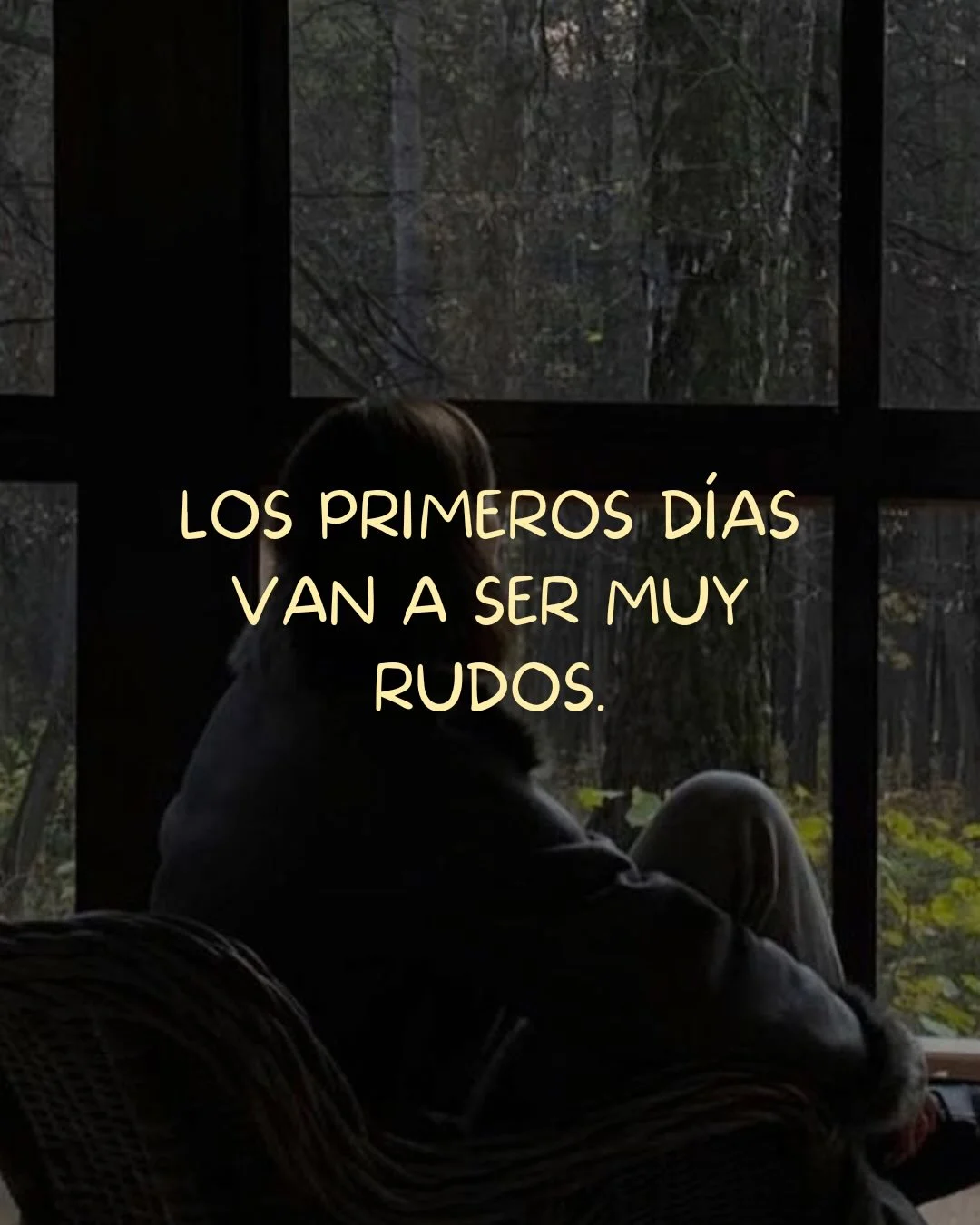 Photo by ILUSTRACIONES - DIBUJOS on March 17, 2026. May be a meme of text that says 'LOS PRIMEROS DÍAS VAN A SER MUY RUDOS.'.