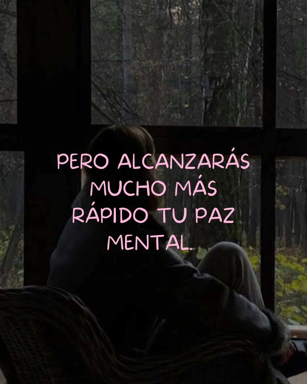 Photo by ILUSTRACIONES - DIBUJOS on March 17, 2026. May be a meme of text that says 'PERO ALCANZARÁS MUCHO MÁS RÁPIDO τυ PAZ MENTAL'.