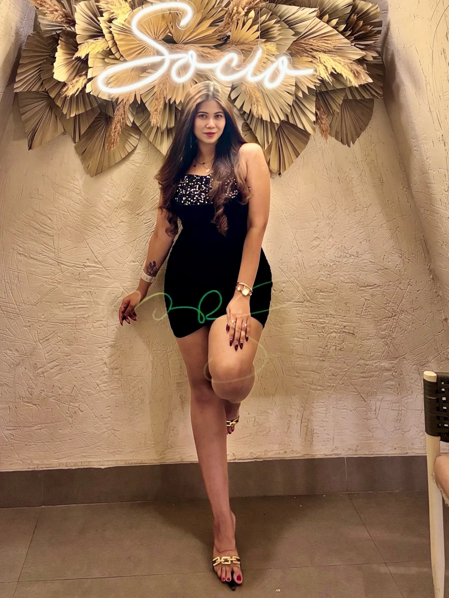 Photo shared by Amrita Singh on March 01, 2026 tagging @truedotin, and @socio_pune. May be an image of dress and text.