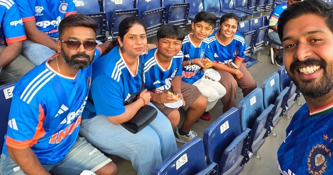 Photo by Abishek Chandamarakshan on February 26, 2026. May be an image of one or more people, people playing soccer, stadium and text that says 'T•Lo FHld apo. apad 8 ના ND y POR'.